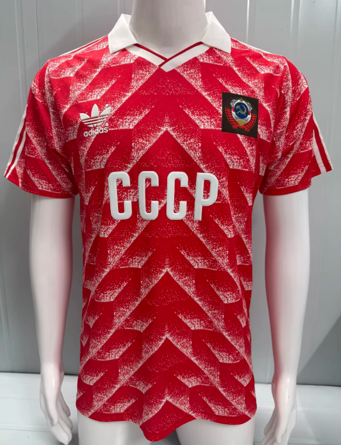 USSR CCCP 1990 World Cup Retro Home Jersey