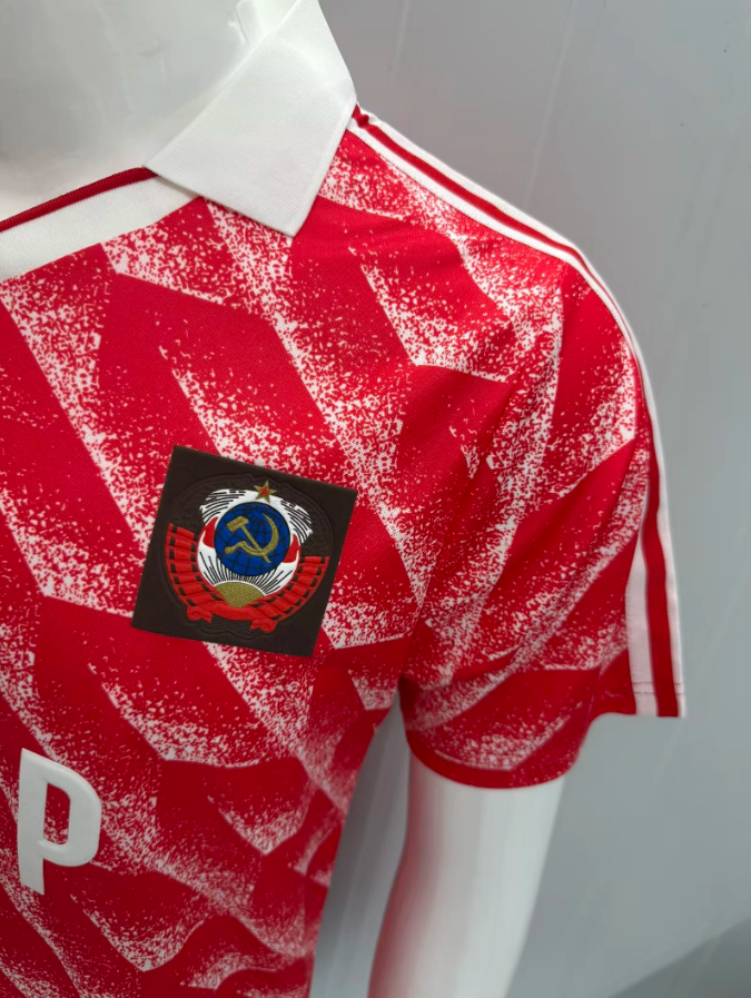USSR CCCP 1990 World Cup Retro Home Jersey