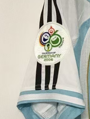 Argentina Home Retro Jersey 2006/07