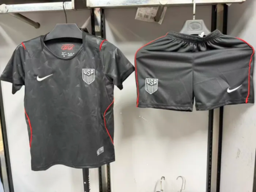 United States 2026 World Cup Away Kids Suit & Socks