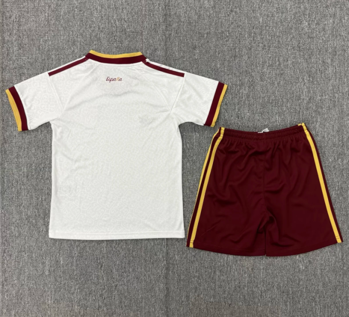 Spain 2026 World Cup Away Kids Suit & Socks