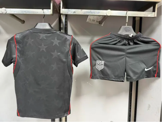 United States 2026 World Cup Away Kids Suit & Socks