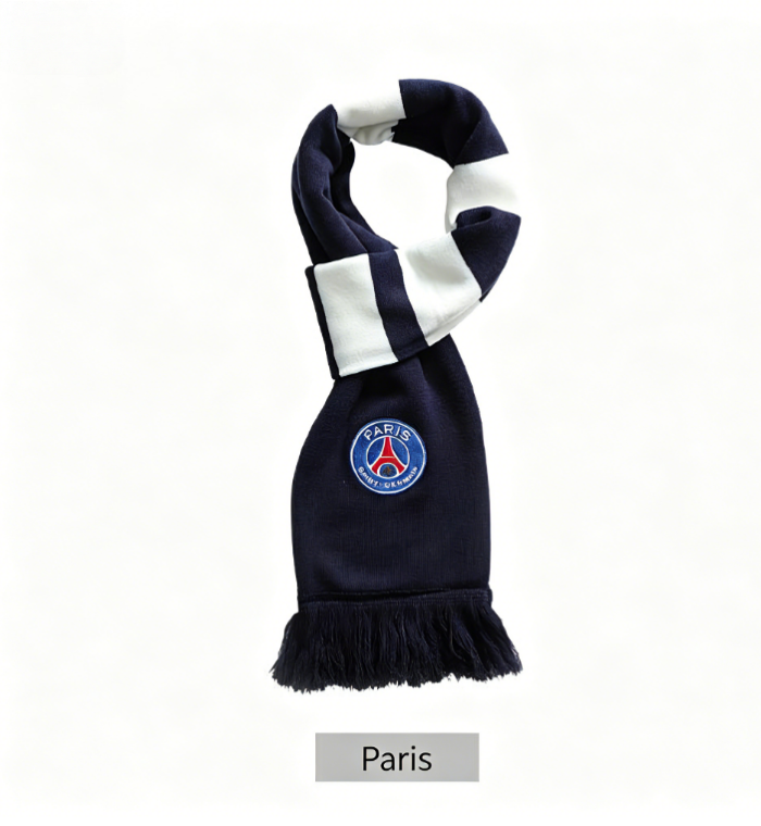 Football Team Warm Knit Scarf