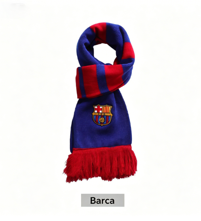 Football Team Warm Knit Scarf