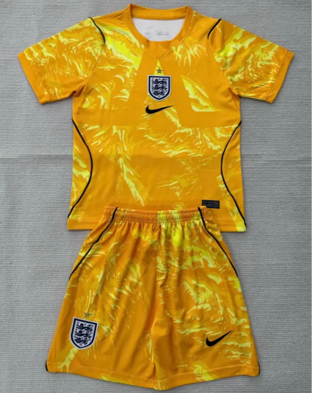 England 2026 World Cup Goalkeeper Kids Suit