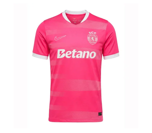 Sporting Lisbon Pink Man Jersey 26/27