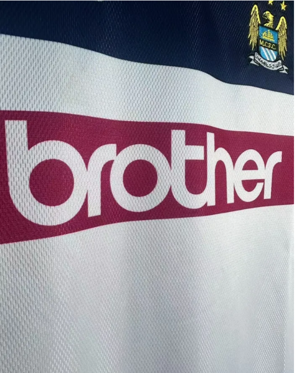 Manchester City Away Long Sleeve Retro Jersey 97/98