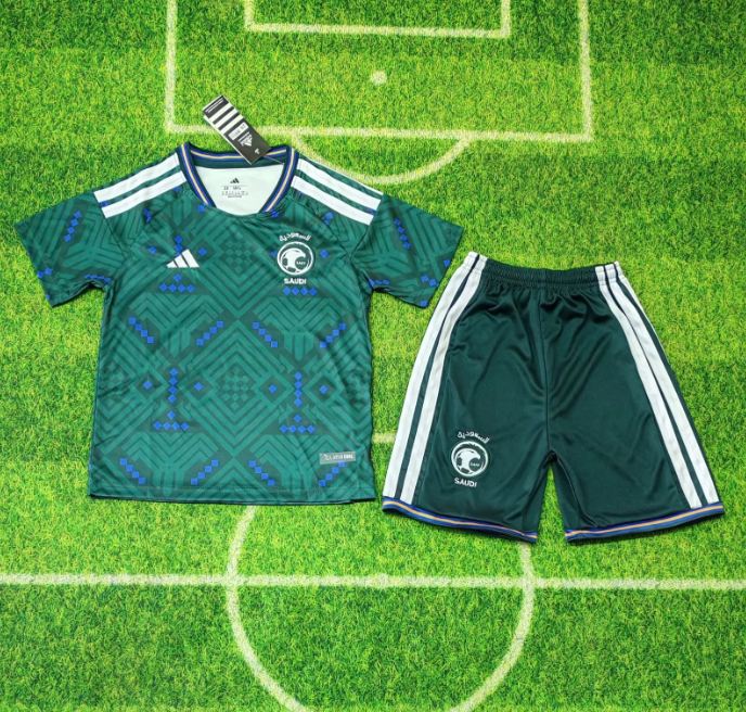 Saudi Arabia 2026 World Cup Away Kids Suit
