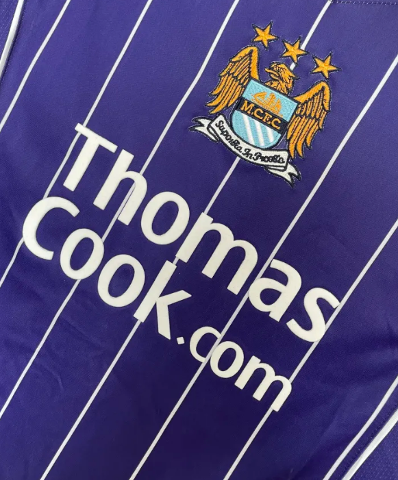 Manchester City Away Retro Jersey 2007/08