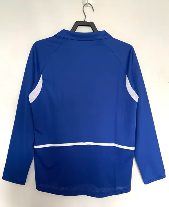 Brazil Away Retro Long Sleeve Jersey 2002