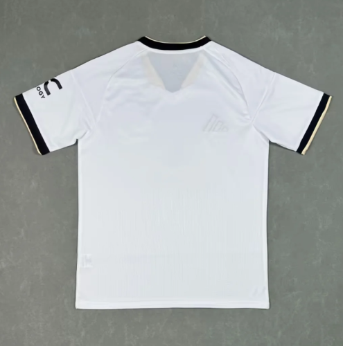 Manchester United Special Edition White Football Shirt, Black & Gold Trim