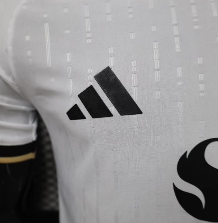 Manchester United Special Edition Player White Football Shirt, Black & Gold Trim