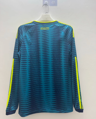 Colombia 2026 World Cup Away Long Sleeve Men Jersey