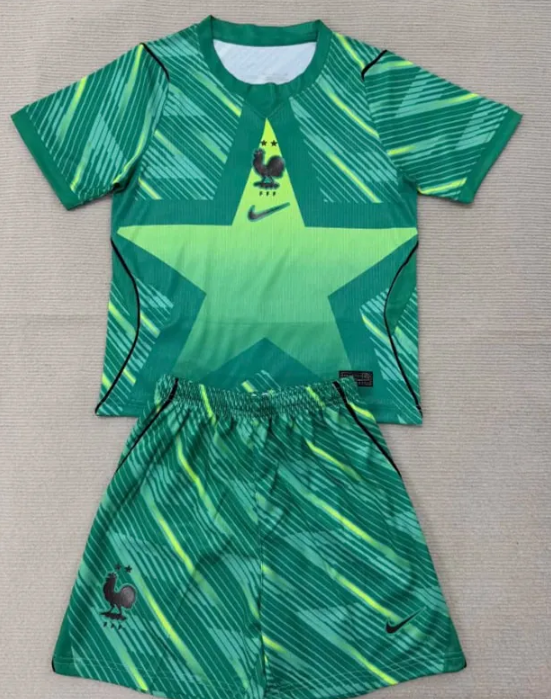 France 2026 World Cup Hollywood Green Goalkeeper Man Jersey Suit