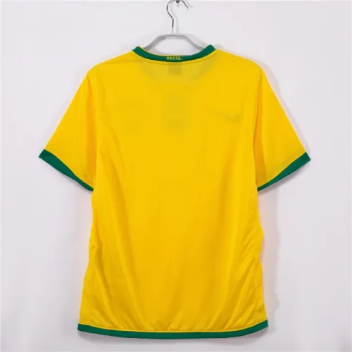 Brazil Home Retro Jersey 2006