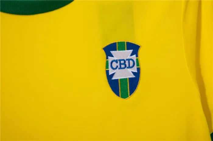 Brazil Home Retro Jersey 1970