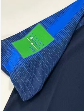 2018 World Cup France National Team Home Long Sleeve Jersey