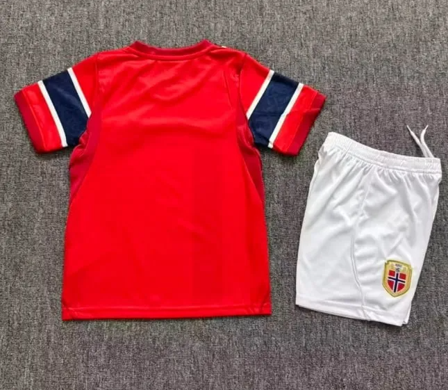 Norway Women's Team Euro 2025 Home Kids Suit
