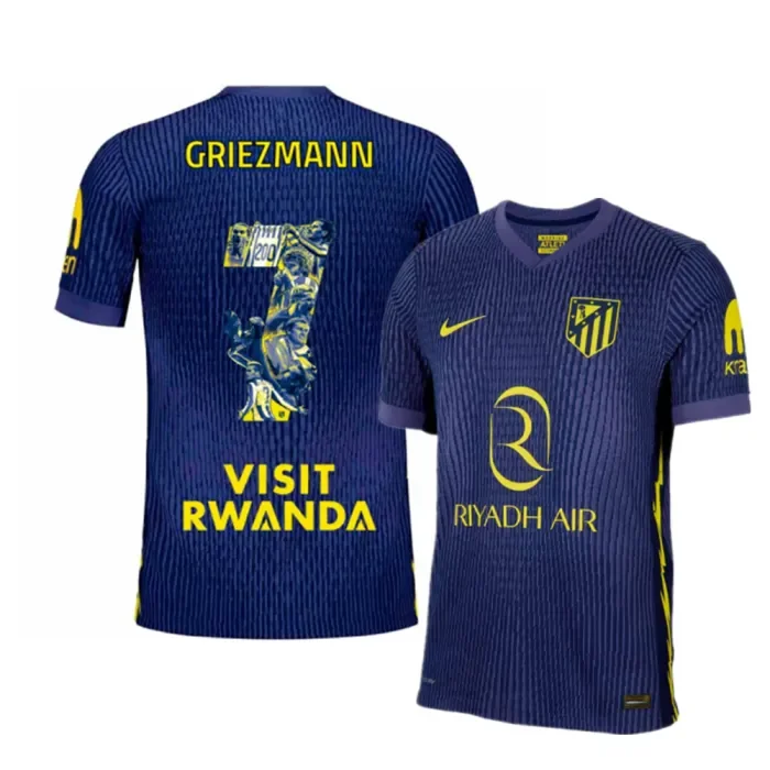 Atletico Madrid Away GRIEZMANN Special Edition Player Man Jersey 25/26