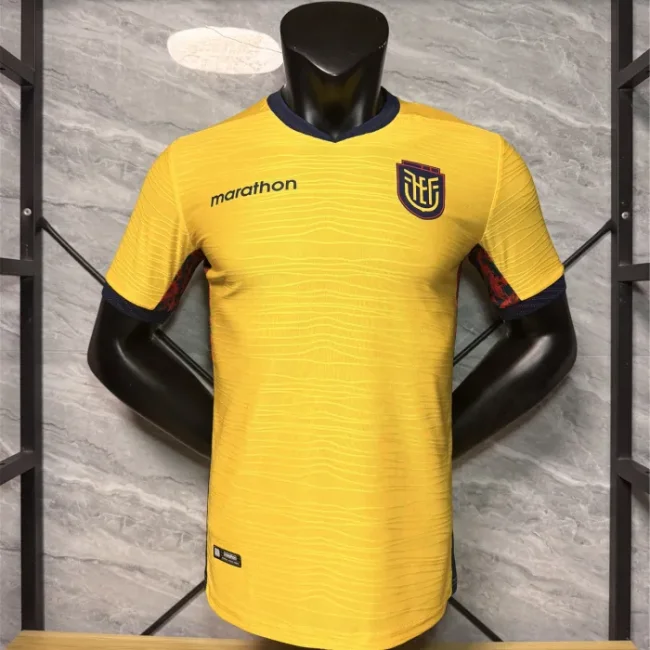 Ecuador 2026 World Cup Home Player Version Man Jersey
