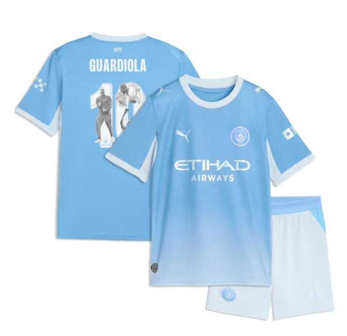 Manchester City GUARDIOLA Special Edition Kids Suit 26/27