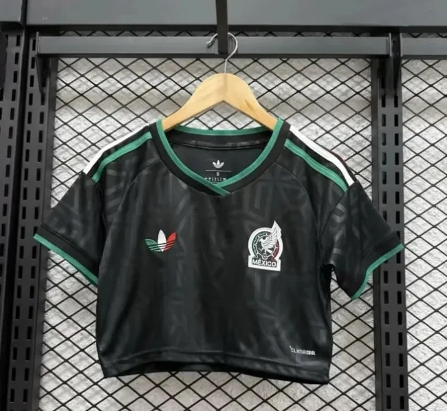 Mexico 2026 World Cup Third Women Cropped Jersey
