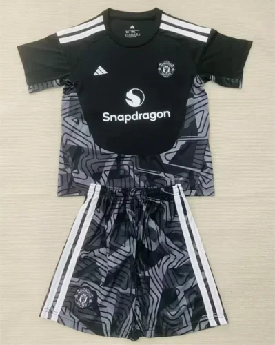 Manchester United Home Goalkeeper Kids Suit 26/27